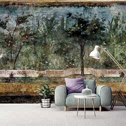 Meyve Bahçesi Manzaralı Duvar Kağıdı 3 DK9936