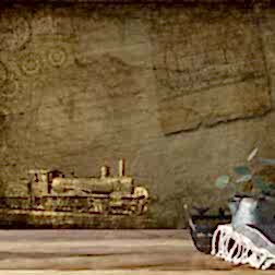 Kara Tren Duvar Kağıdı 3 DK9961