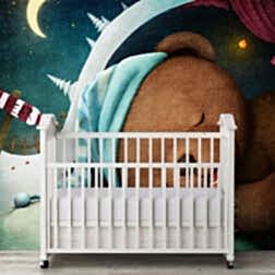 Uyuyan Ayıcık Duvar Kağıdı 5 FB0008 U