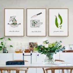 Tencere Biber Yemek Yapımı Kanvas Tablo 7 KT0108