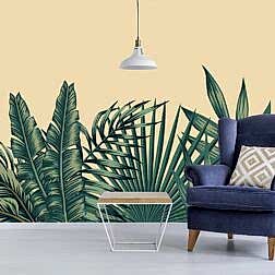 Tropikal Egzotik Orman Yaprakları Çiçekli Duvar Kağıdı 2 il fullxfull.2205833946 9jre