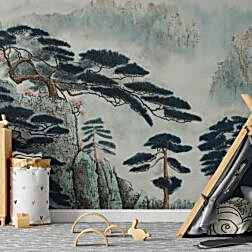 Dumanlı Dağlar ve Yabani Erik Duvar Kağıdı 8 il fullxfull.2374200768 ht5c