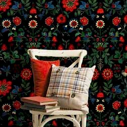 Gece Çiçekleri Duvar Kağıdı