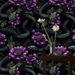 Gizemli Vahşi Çiçekler Duvar Kağıdı